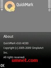 game pic for Quickmark 2D Barcode Reader S60 3rd